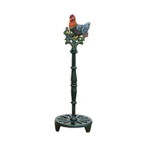 Countertop Paper Towel Holders Iron Rooster Stand for Kitchen